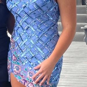 Rachel Allan Beaded Homecoming dress